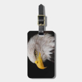 ワシのポートレート ラゲッジタグ (正面縦)
