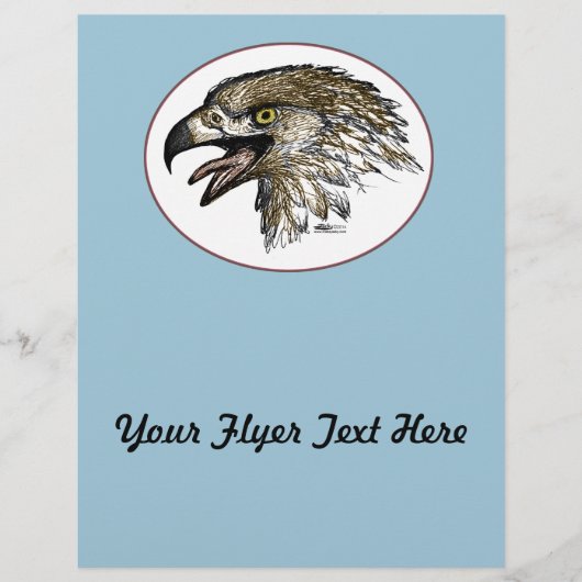 ワシの叫び チラシ (正面)