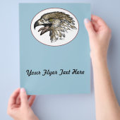 ワシの叫び チラシ (手)