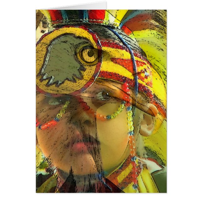 ワシの子供の精神ガイド (正面)