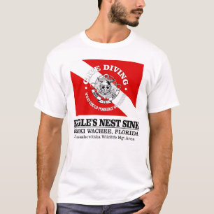 ワシの巣の流し(最も最高のな洞窟) Tシャツ