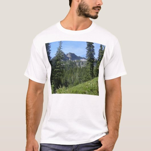 ワシの帽子の荒野04 Tシャツ (正面)