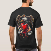 ワシの恋のグリップ» Tシャツ (裏面)
