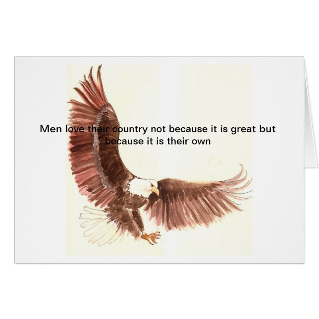 ワシの愛国者 (正面横)