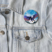 ワシの旗 缶バッジ (インサイチュ)