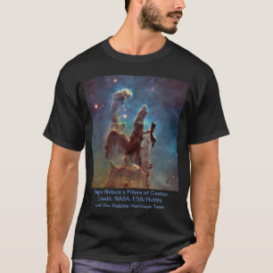 ワシの星雲の作成の柱 Tシャツ