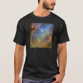 ワシの星雲の広分野のイメージ Tシャツ (正面)