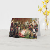 ワシの標準の配分 カード (黄色い花)