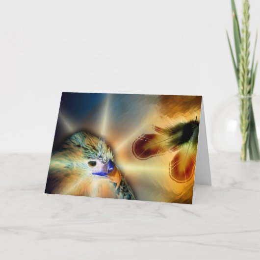 ワシの歌 カード (正面)