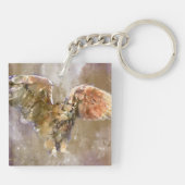 ワシの水色 キーホルダー (裏面)