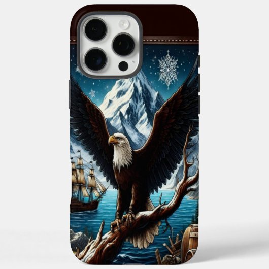ワシの海の見張り Case-Mate iPhoneケース (裏面)