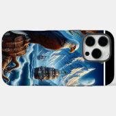 ワシの海の見張り Case-Mate iPhoneケース (裏面 (横))