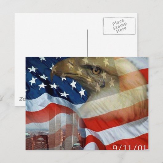 ワシの涙 ポストカード (正面/裏面)