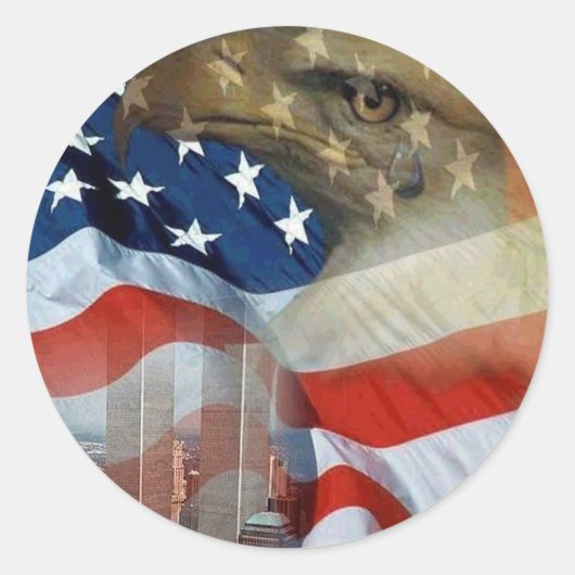 ワシの涙 ラウンドシール (正面)