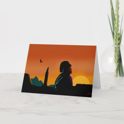 ワシの熟視 カード (正面)