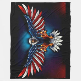 ワシの爪 フリースブランケット