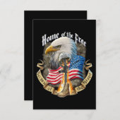 ワシの獣のための自由の家 出欠カード (正面/裏面)