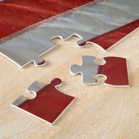 ワシの米国旗のパズル ジグソーパズル (側面)