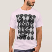 ワシの翼で Tシャツ (正面)