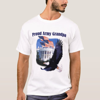 ワシの誇りを持ったな軍隊の祖父のTシャツおよびギフト Tシャツ