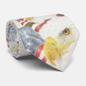 ワシの頭部 ネクタイ (ロール)