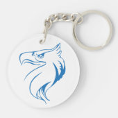 ワシの頭 キーホルダー (裏面)