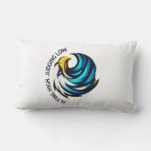 ワシの鳥 ランバークッション (裏面)