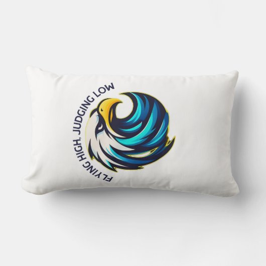 ワシの鳥 ランバークッション (正面)