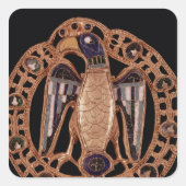 ワシはコンラッド天皇皇后宮ジゼラから留まる スクエアシール (正面)