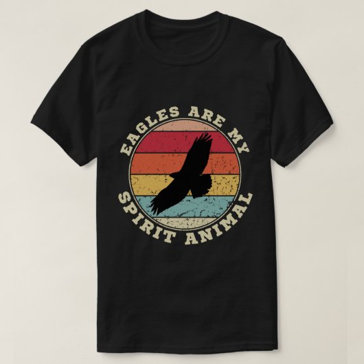 ワシは私の霊獣Tシャツだ Tシャツ (デザイン正面)