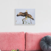 ワシを広げる キャンバスプリント (インサイチュ (リビング))