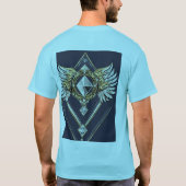 ワシを解き放つ：残りの部分より上に舞い上がる» Tシャツ (裏面)