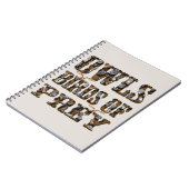 ワシタカの仲間たち ノートブック (左側)