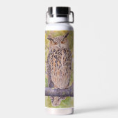 ワシミミズクのフラコ ウォーターボトル (背面)