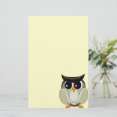 ワシミミズク 便箋 (スタンド正面)