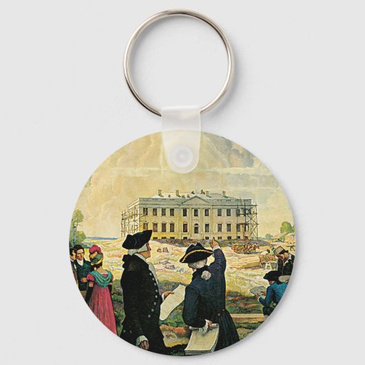 ワシモダンン キーホルダー (正面)