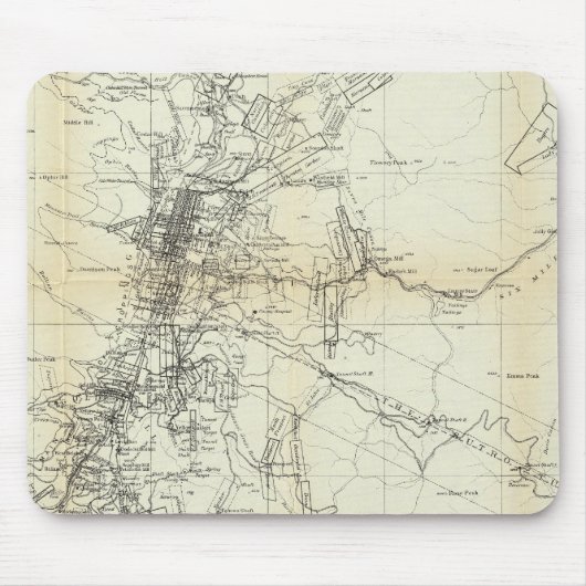 ワシュー地区概要図 マウスパッド (正面)