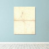 ワショー鉱業の地形図 キャンバスプリント (インサイチュ (ウッドフロア))