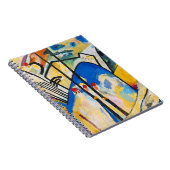 ワシリーカンディンスキーコンポジション4 -抽象芸術アート ノートブック (右側)