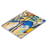 ワシリーカンディンスキーコンポジション4 -抽象芸術アート ノートブック (左側)