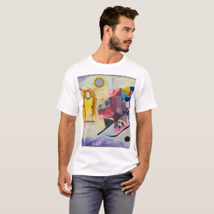 ワシリーカンディンスキージャウンルージュブルー Tシャツ