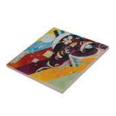 ワシリーカンディンスキー作曲9絵を描抽象芸術 タイル (側面)