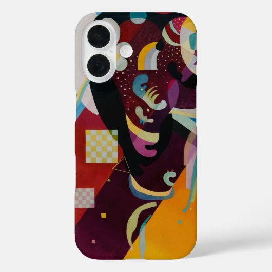 ワシリーカンディンスキー作曲9絵を描抽象芸術 Case-Mate iPhoneケース (裏面)