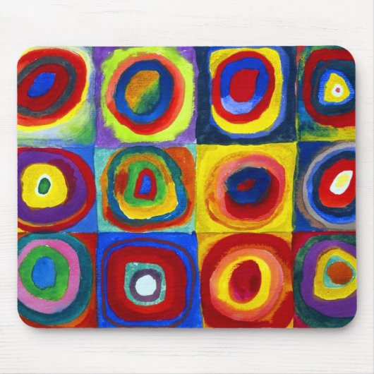 ワシリーカンディンスキー勉強 マウスパッド (正面)