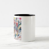 ワシリーカンディンスキー即興28 ツートーンマグカップ (中央)