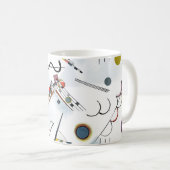 ワシリーカンディンスキー合成抽象芸術マグカップ コーヒーマグカップ (正面右)