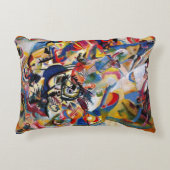 ワシリーカンディンスキー抽象芸術アート装飾用クッション アクセントクッション (正面)