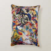 ワシリーカンディンスキー抽象芸術アート装飾用クッション アクセントクッション (裏面(縦))