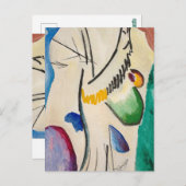 ワシリーカンディンスキー抽象芸術作品 ポストカード (正面/裏面)