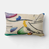 ワシリーカンディンスキー抽象芸術作品 ランバークッション (裏面)